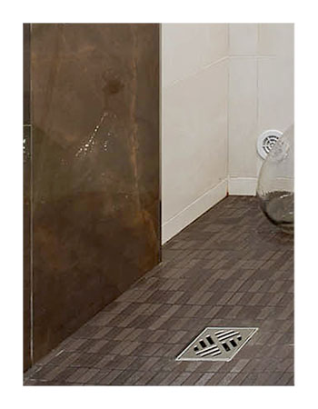 Douche à l'italienne